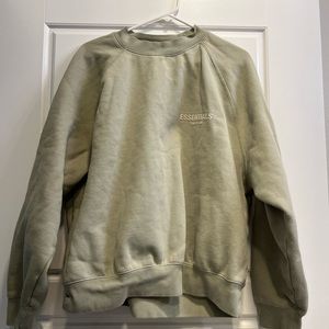 Seaweed Fear of God Essentials Sweatshirt